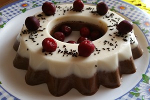 Šokolado ir pieno želės tortas nustebins net išrankiausius