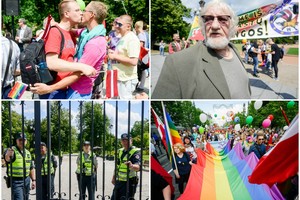 Žvilgsnis į eitynes: V. Šustausko kumščiai ir benamio komentaras