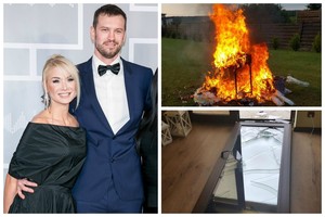 N.Bunkės namuose girtas siautėjo V.Dilys: viską daužė ir degino