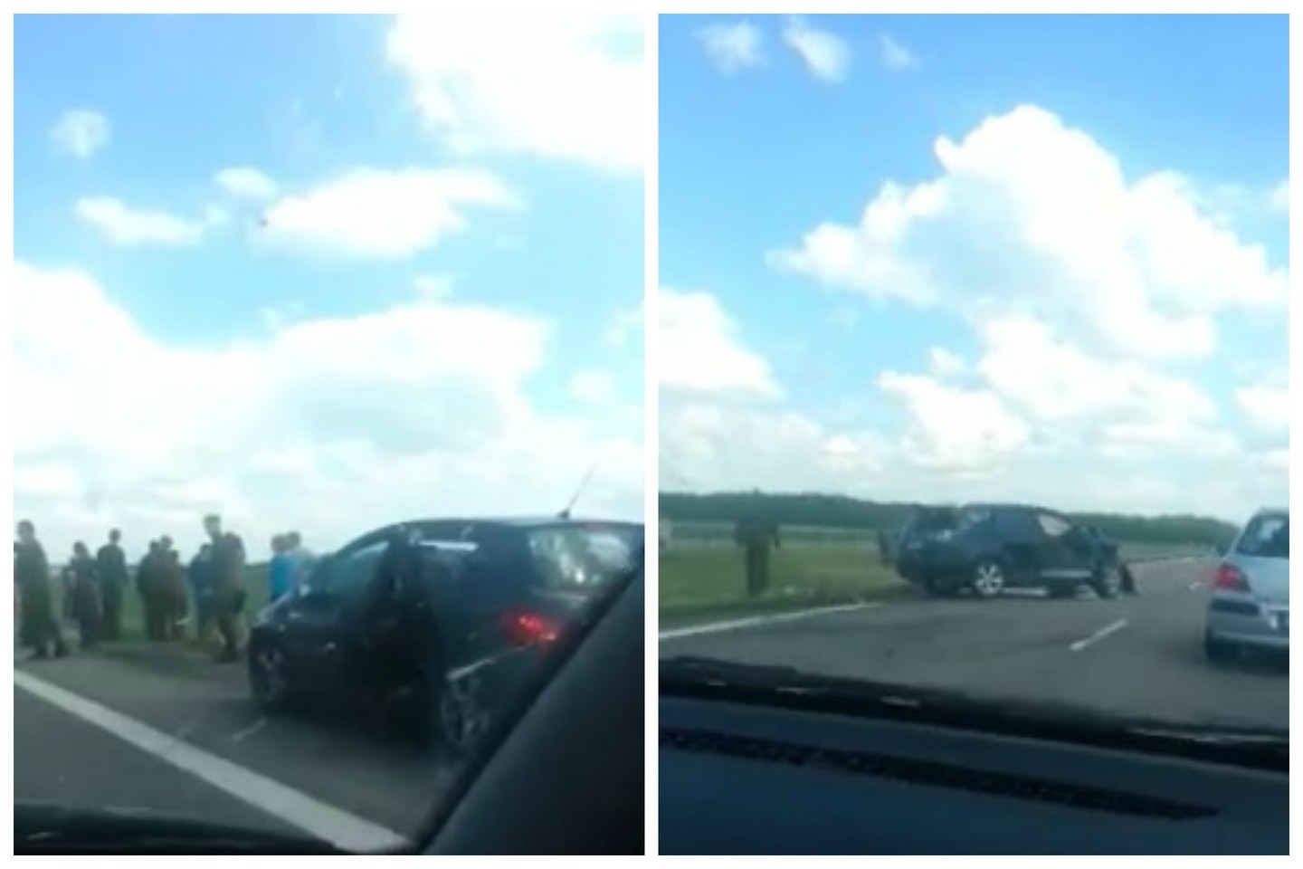 Avarija prie Raseinių: susidūrė 3 automobiliai.