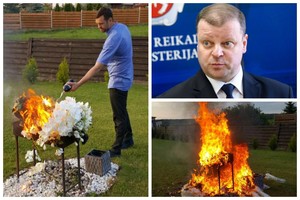 S.Skvernelis atsakė N.Bunkei: „Liūdna matyti šią situaciją“