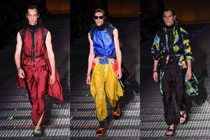 Milano vyrų mados savaitė: „Prada“ – labai sportiškam vyrui