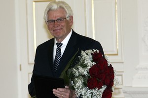 Teatralų Jurašų tandemas apdovanotas už nuopelnus kultūrai