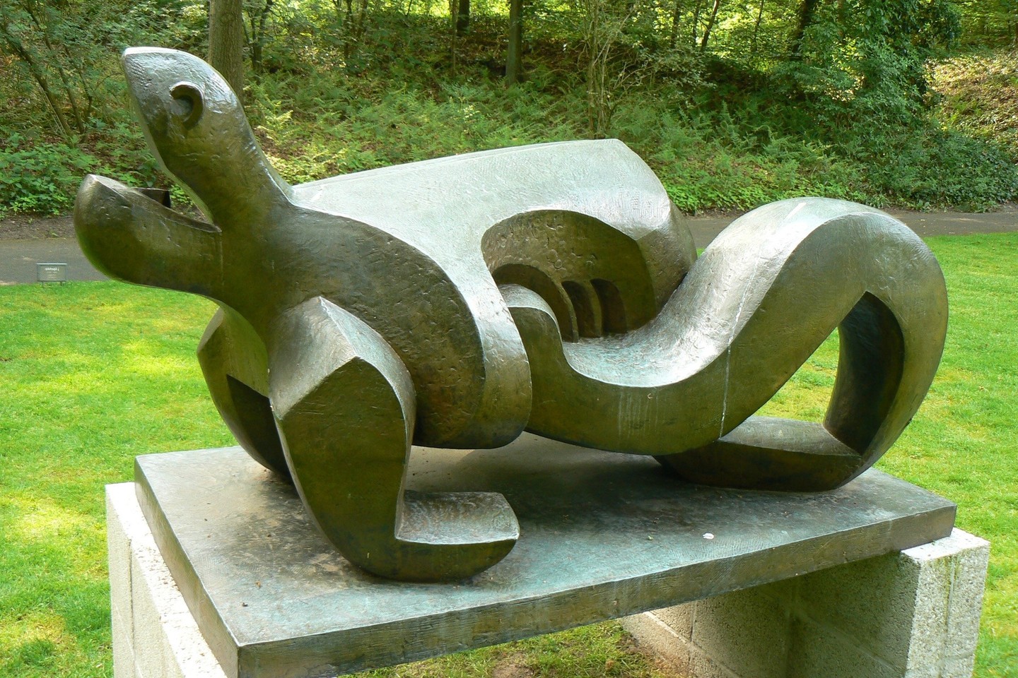 J.Lipchitzo skulptūra „Le cri“ (1928-1929 m.) šiuo metu puošia Olandijos parką.<br>Wikimedia nuotr.