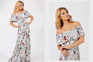 Gražuolė R. E. Mazurevičiūtė honorarą iškeitė į drabužius