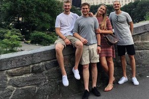 Prieš NBA naujokų biržą D. Sabonis laiką leidžia su šeima