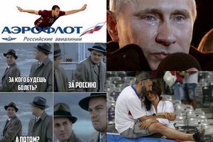 Skrendam namo: internautai šaiposi iš Rusijos fiasko