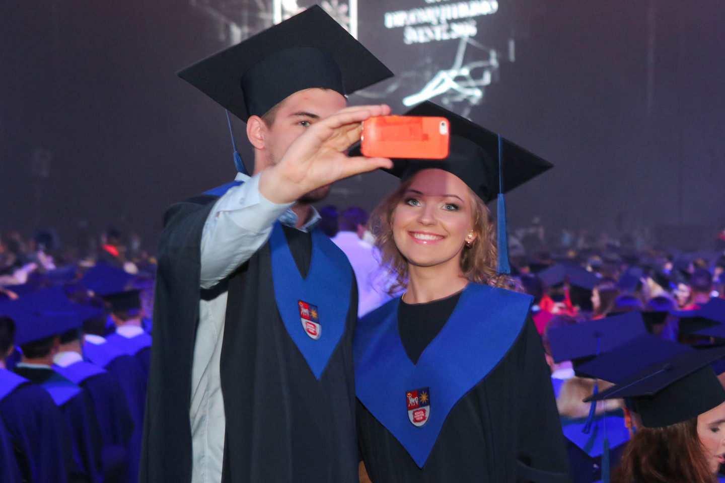 Kauno technologijos universiteto absolventų diplomų įteikimo šventė.