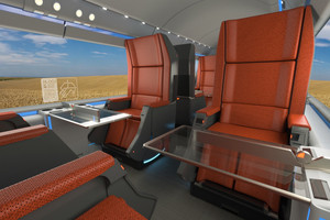 Štai kaip atrodys revoliuciją žadančio „Hyperloop“ vidus