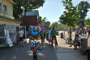 Palanga karščių išvakarėse: tyla pranašauja audrą