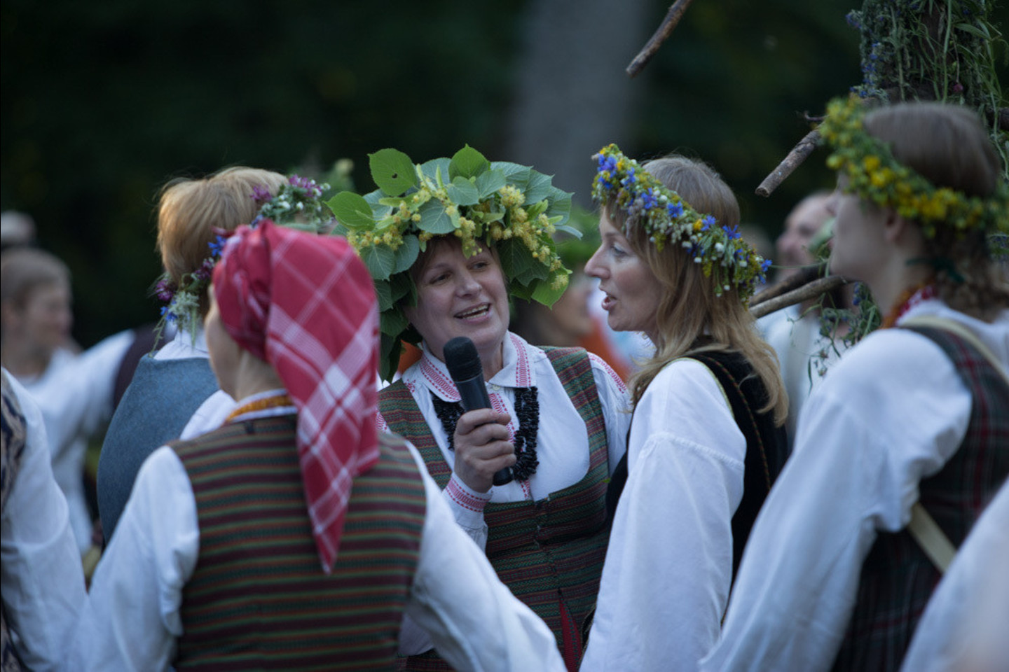 Joninių šventė Verkių parke<br>S.Kuzminskaitės nuotr.