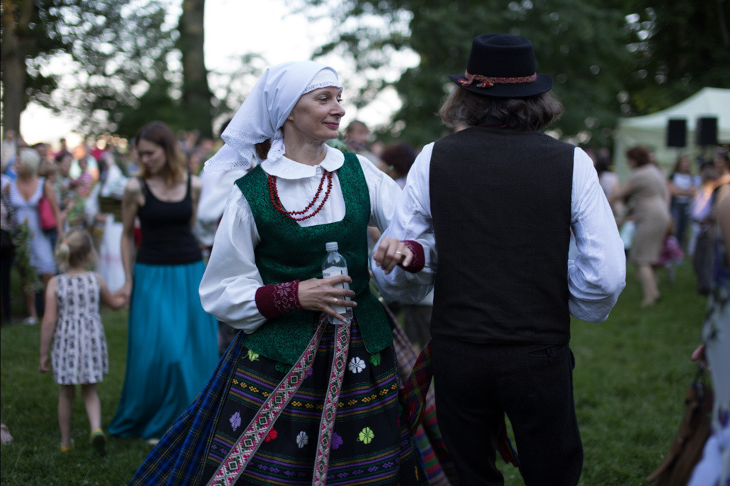 Joninių šventė Verkių parke<br>S.Kuzminskaitės nuotr.