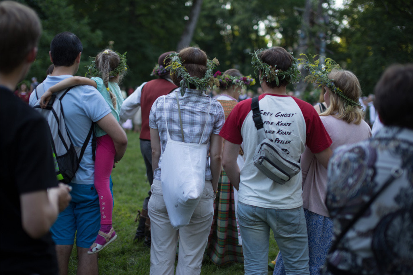 Joninių šventė Verkių parke<br>S.Kuzminskaitės nuotr.
