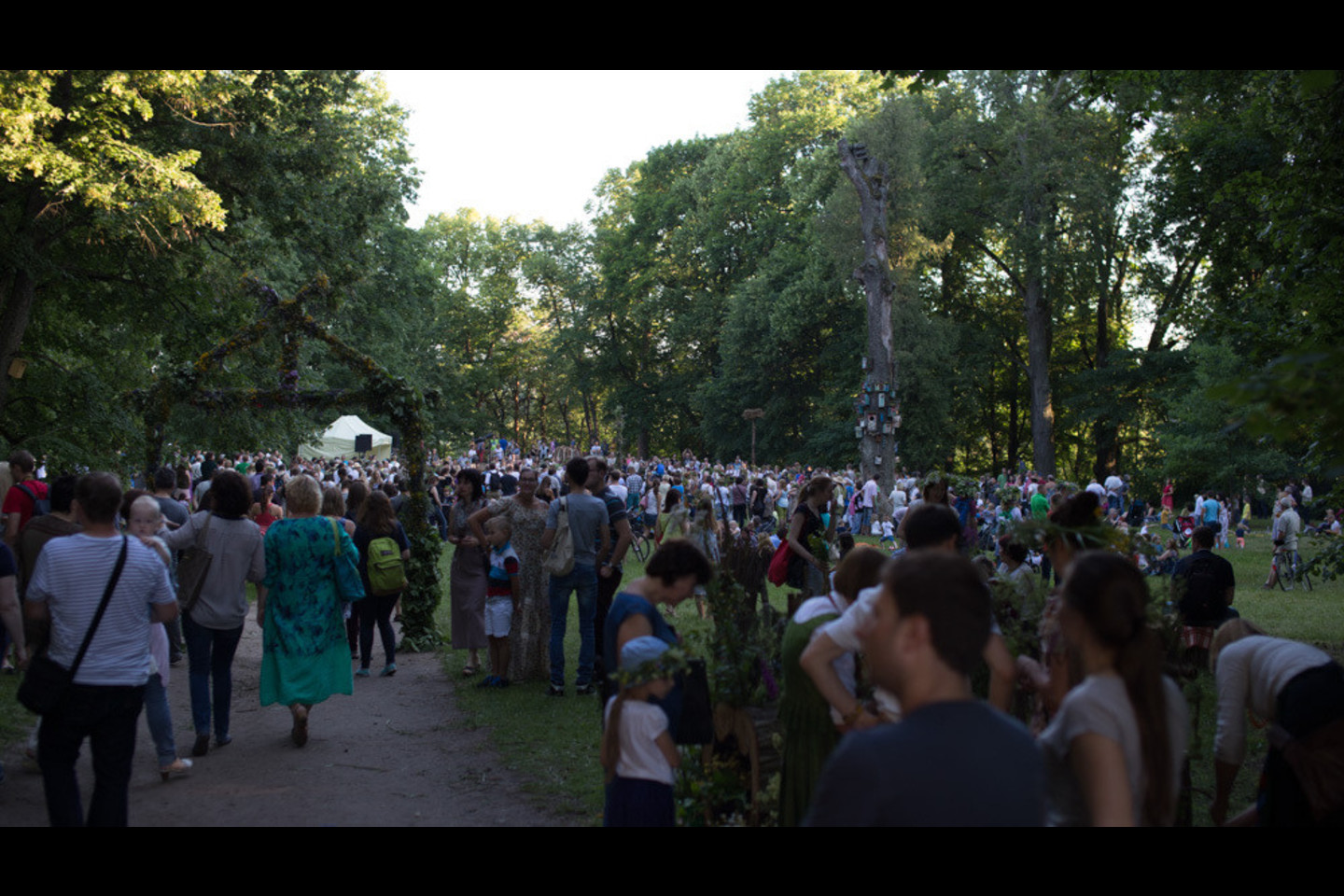 Joninių šventė Verkių parke<br>S.Kuzminskaitės nuotr.