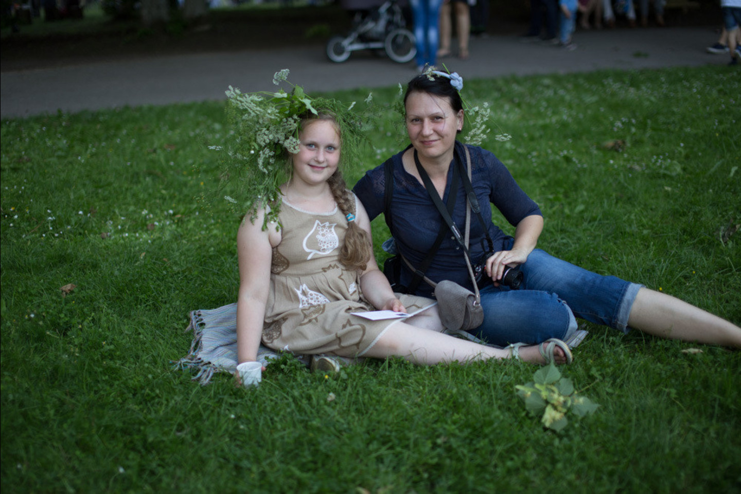 Joninių šventė Verkių parke<br>S.Kuzminskaitės nuotr.
