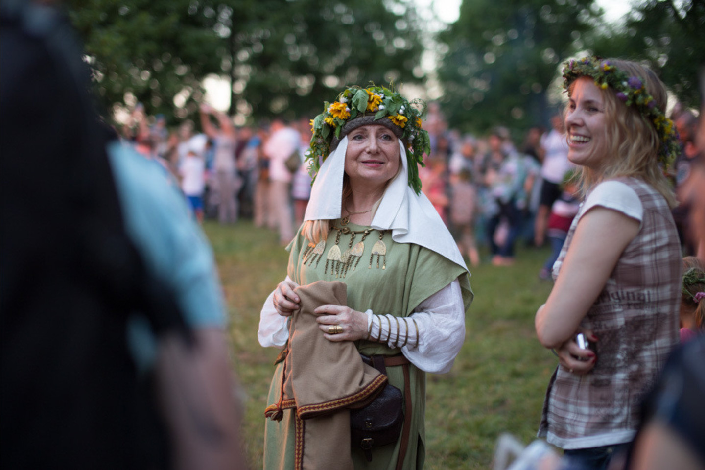 Verkių parke – Joninių šventė<br>S.Kuzminskaitės nuotr.