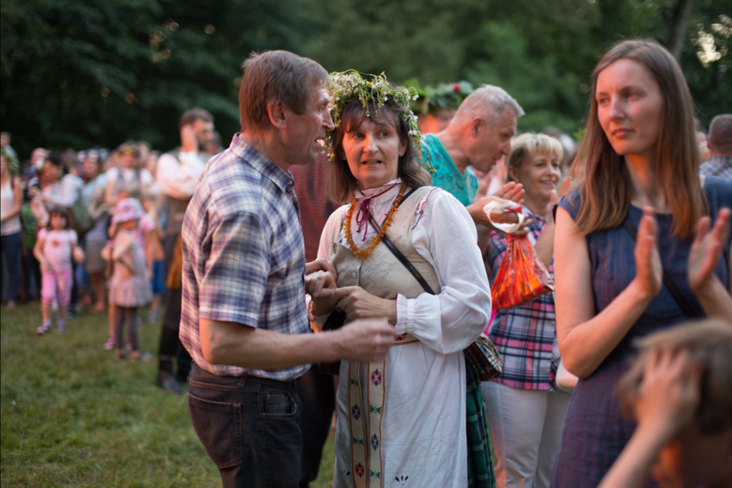 Verkių parke – Joninių šventė<br>S.Kuzminskaitės nuotr.