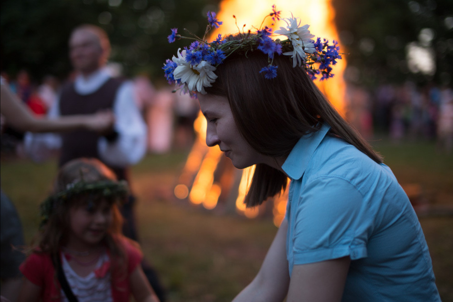 Verkių parke – Joninių šventė<br>S.Kuzminskaitės nuotr.
