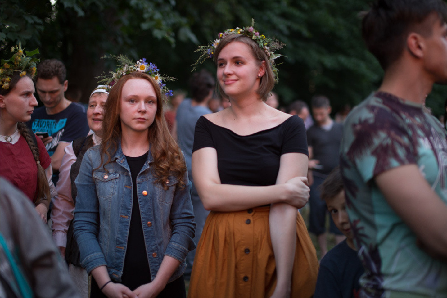 Verkių parke – Joninių šventė<br>S.Kuzminskaitės nuotr.