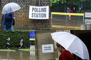 Jungtinė Karalystė balsuoja: rezultatus nulems aktyvumas ir oras