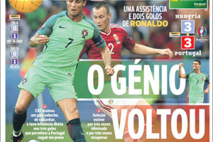 „Euro-2016“ viršeliai: kosminis C.Ronaldo, Islandijos nuotykis