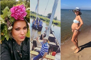 Šventinis žvaigždžių savaitgalis: vainikai ir vandens pramogos