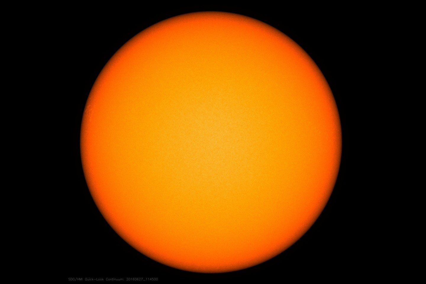 Saulė šiuo metu – rami kaip reta.<br>NASA/SDO nuotr.