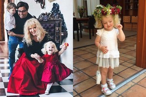 A. Pugačiovos ir M. Galkino duktė pavergė internautų širdis