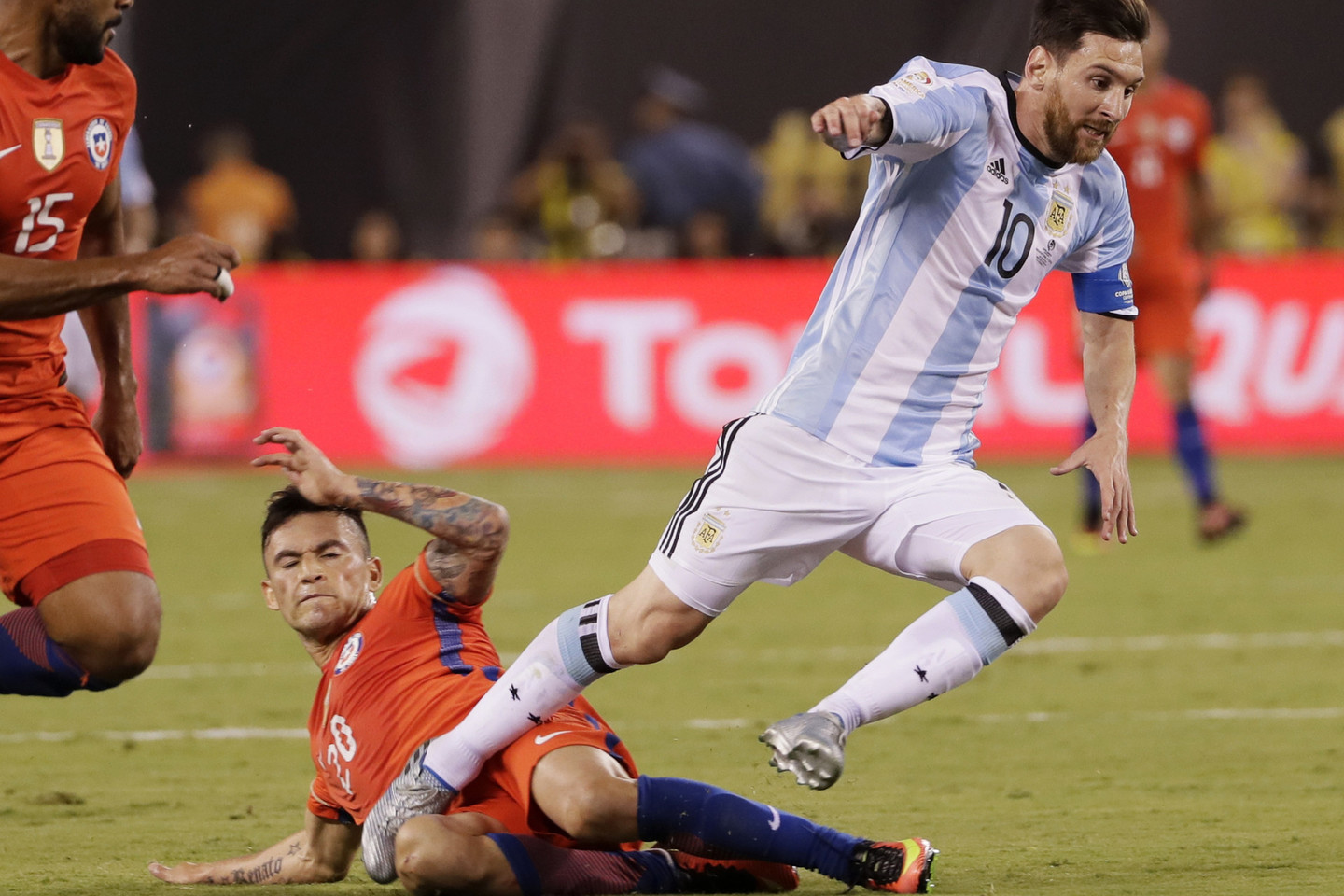 L.Messi po „Copa America“ finalo nutarė baigti karjerą rinktinėje.<br>AP nuotr.