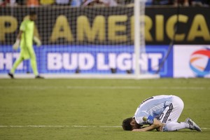 Lionelio Messi košmaras: neįmušė baudinio, Argentina susimovė