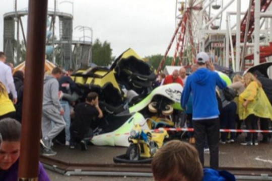 Škotijoje pramogų parke sužeisti 8 vaikai
