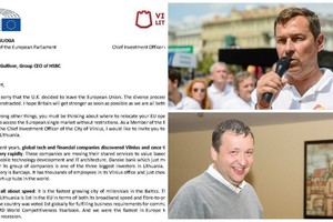 Londono bankus užplūdo viliojantys laiškai iš Lietuvos
