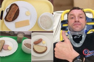 R. Šaučikovas parodė ligoninės maistą: „Spėkit, kas čia?“