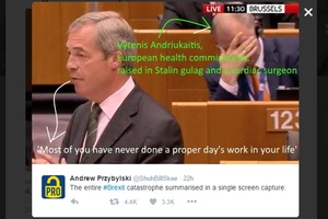 V.Andriukaitis sprogdina „Twitter“ ir „Facebook“
