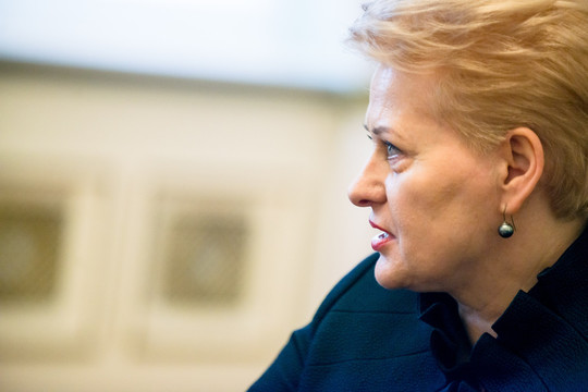 Prezidentė DK nepatenkinta: neįsiklausyta į žmonių lūkesčius