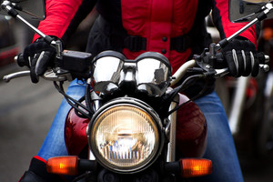 Emigranto iš Lietuvos motociklo numeriai stebina JAV gyventojus