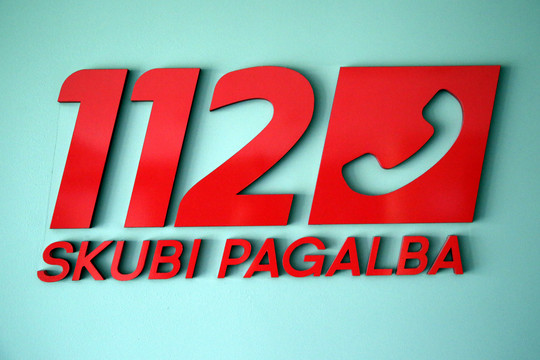 Be reikalo 112 skambinęs asmuo traukiamas atsakomybėn