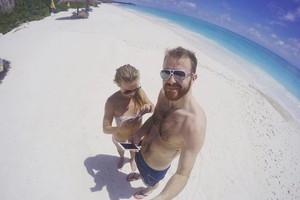 Martyno ir Linos Gecevičių medaus mėnuo – lyg iš atviruko