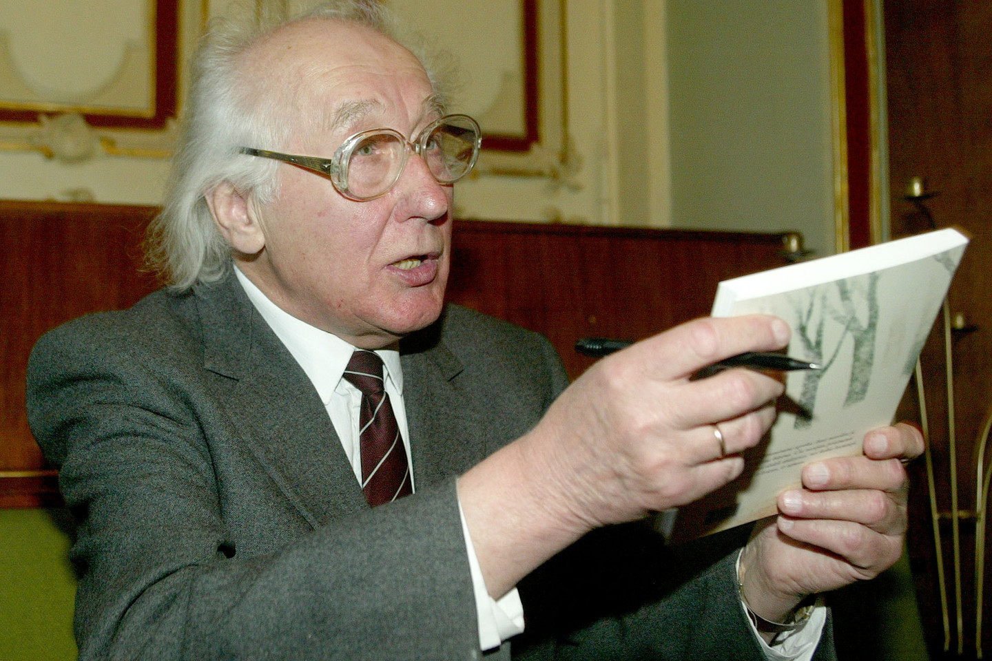 Mirė rašytojas H.A.Čigriejus.<br>Archyvo nuotr.