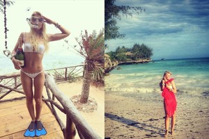 Jolanta Leonavičiūtė gimtadienį atšventė saulėtajame Zanzibare