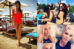 Karščiu alsuojančiose asmenukėse – tobulas kūnas ir maudynės