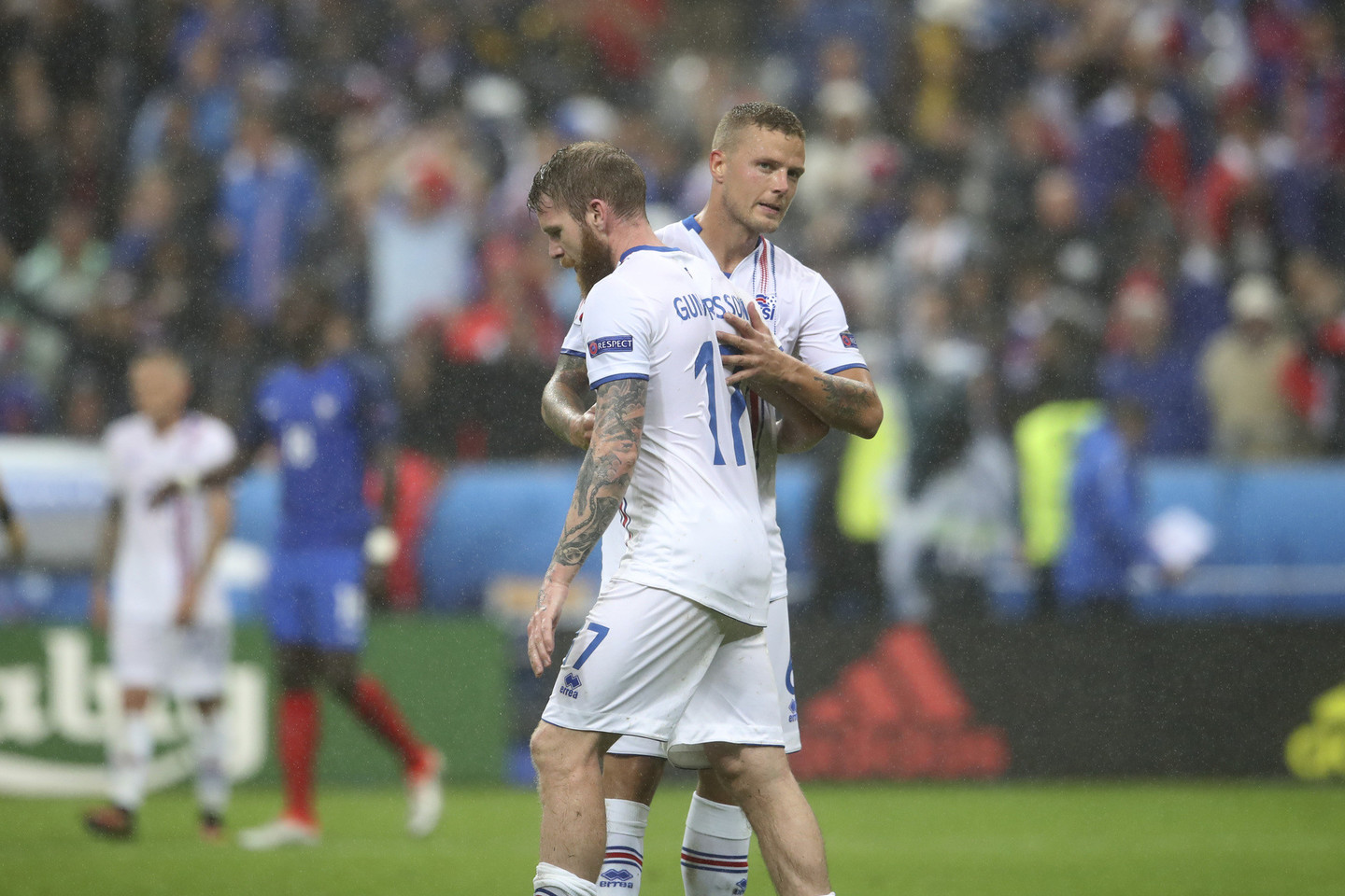 Islandija paliko savo pėdsaką Europos futbolo žemėlapyje.<br>AP nuotr.