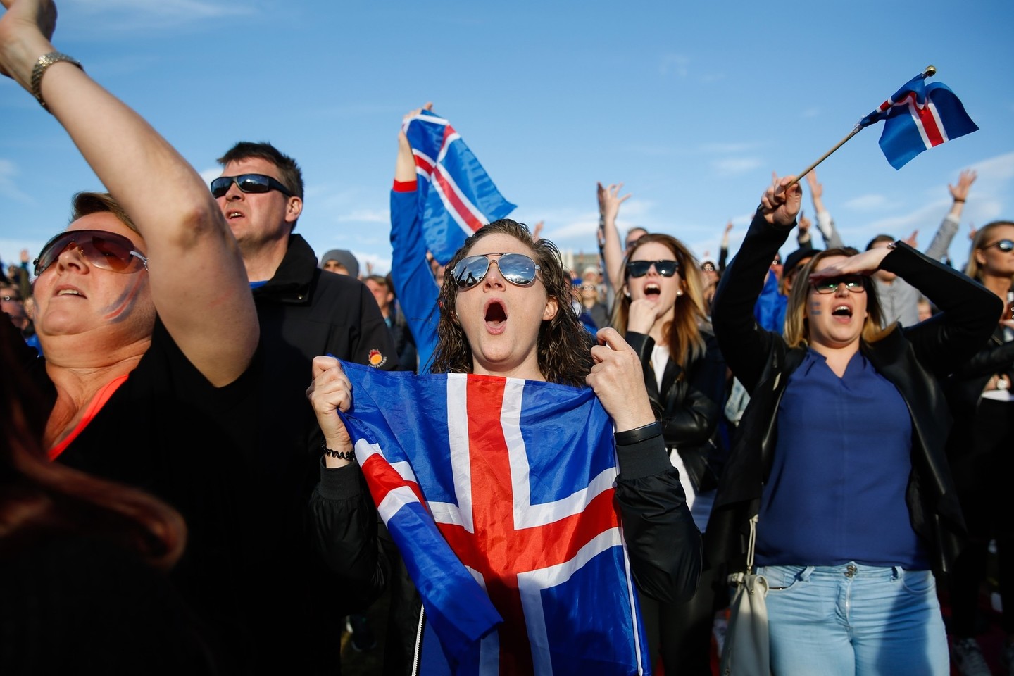 Islandija paliko savo pėdsaką Europos futbolo žemėlapyje.<br>AP nuotr.