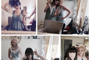 Plaukus nusidažiusi Katažina Zvonkuvienė: „Nėštukės užgaidos“