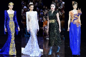Paryžiaus aukštoji mada: spalvinga Guo Pei kolekcija karalaitėms