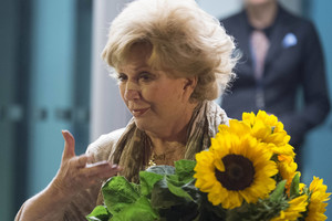 Į Vilnių atvykusi Holivudo aktorė Rūta Lee pasitikta su limuzinu