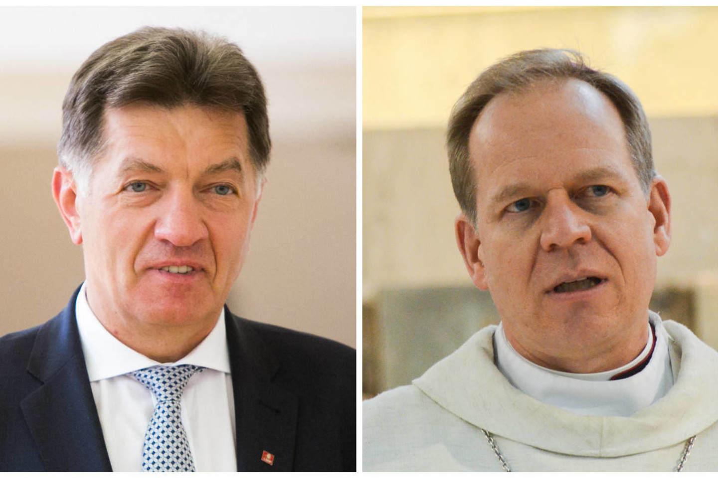 Dėl Bažnyčios pozicijos išbrauktas vyro ir moters partnerystės įteisinimo klausimas.