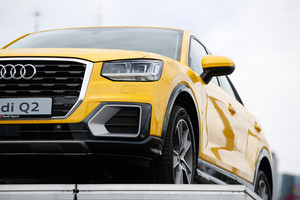 Po akibrokšto Vilniuje pristatyta didžiausia „Audi“ naujiena