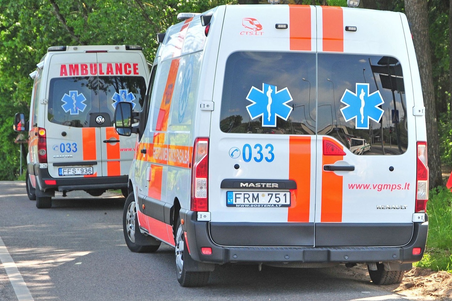 Medikai konstatavo moters mirtį.