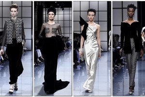 Aukštoji mada: penkiasdešimt juodų „Armani Prive“ atspalvių